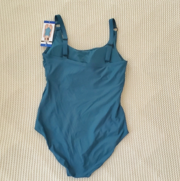 NEW! DKNY One Piece Swimsuit Size L - Picture 3 of 6